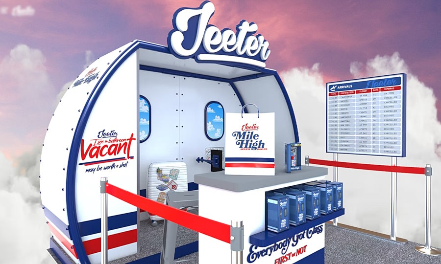 Jeeter Mile High pop-up