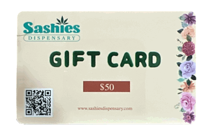 Sashies gift card