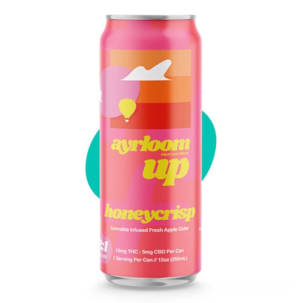ayrloom - 2:1 honeycrisp UP [12fl oz] (10mg THC / 5mg CBD)