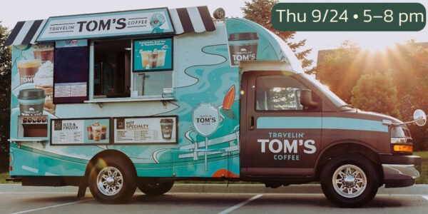 Travelin Toms at Sashies (Travelin Toms Coffee Truck)